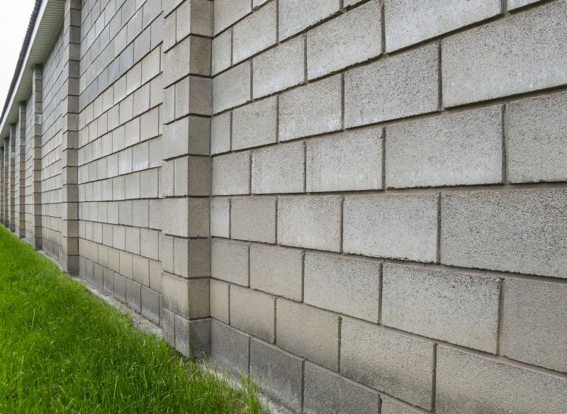 Block Wall Repair detail