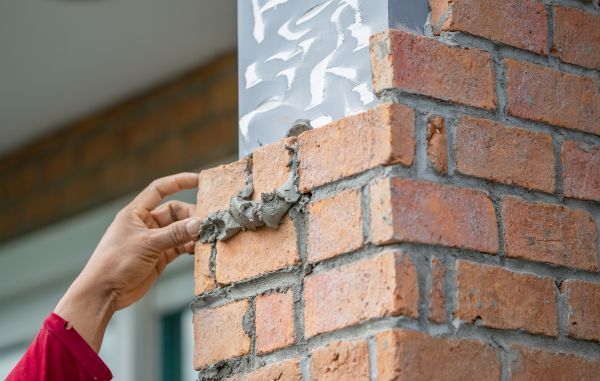 Brick Pillar Repair in Bella Vista