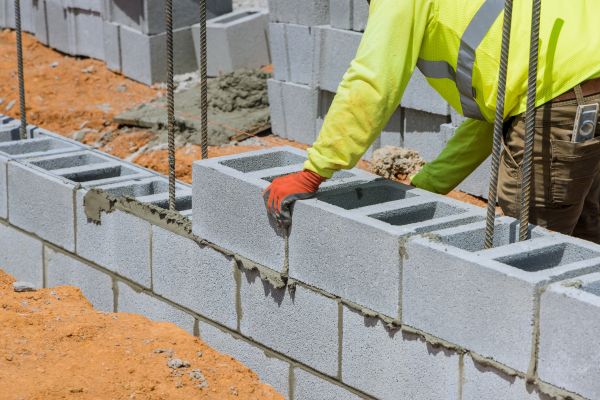 Concrete Blocks Installation in Bella Vista