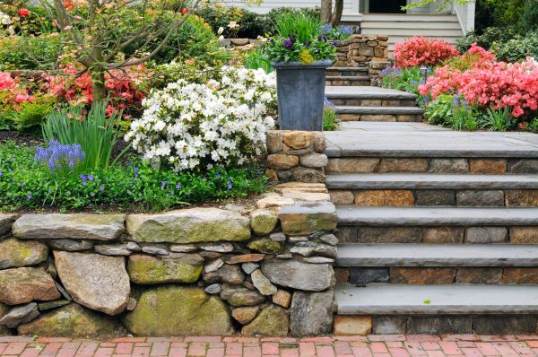 Stone Stairs Repair in Bella Vista