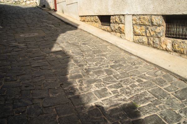 Stone Sidewalk Repair in Bella Vista